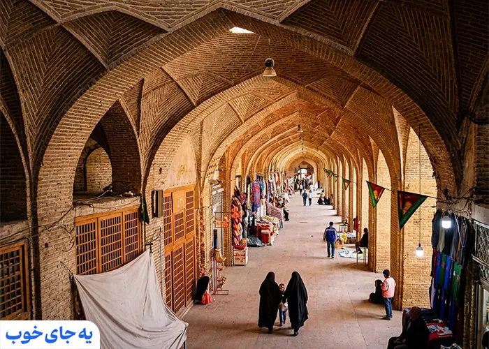 بازار خان | از قدیمی‌ترین مراکز خرید یزد